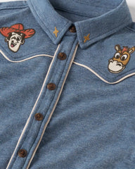 Disney & Pixar The Roundup Gang Button Down Polo