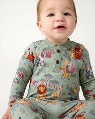 Disney Simba's Safari Henley Romper