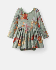 Disney Simba's Safari Skater Dress with Bodysuit