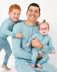 Dockside Stripe Men's Long Sleeve Pajama Top