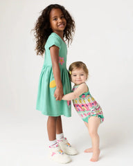 Ladybug Lane Bubble Romper