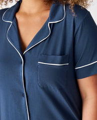 Indigo Women's Short Sleeve & Shorts Pajama Set