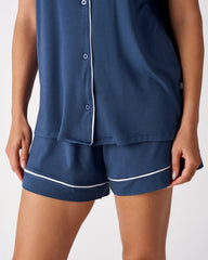 Indigo Women's Short Sleeve & Shorts Pajama Set