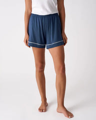 Indigo Women's Short Sleeve & Shorts Pajama Set
