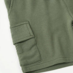 Olive Cargo Shorts