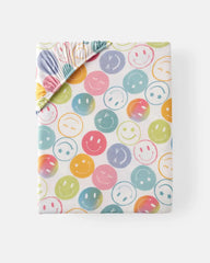 Positive Vibes Fitted Crib Sheet