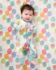 Positive Vibes Fitted Crib Sheet
