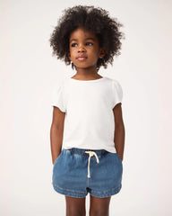 Midwash Blue Denim Shorts