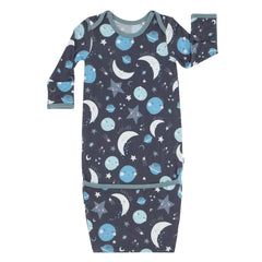 Blue To the Moon & Back Infant Gown