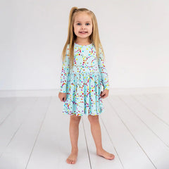 Friends Forever Twirl Dress with Bodysuit
