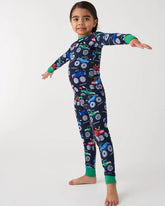 Monster Truck Madness Two-Piece Pajama Set