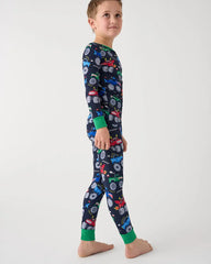 Monster Truck Madness Two-Piece Pajama Set