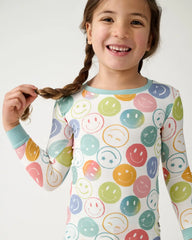 Positive Vibes Two-Piece Pajama Set