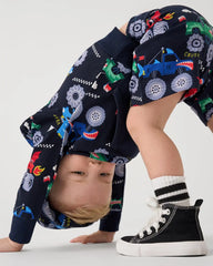 Monster Truck Madness Drawstring Shorts
