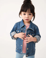 Midwash Blue Denim Trucker Jacket