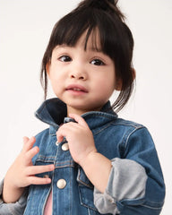 Midwash Blue Denim Trucker Jacket