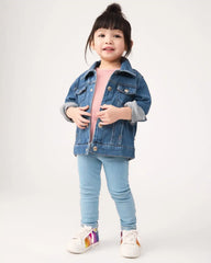 Midwash Blue Denim Trucker Jacket
