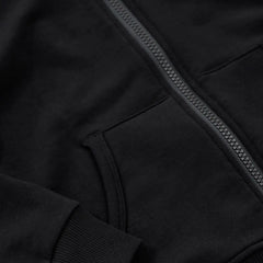 Black Zip Hoodie