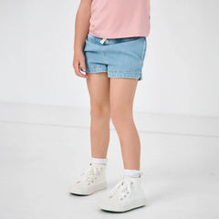 Light Blue Denim Shorts