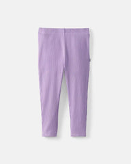 Lilac Haze Ribbed Legging