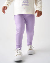 Lilac Haze Ribbed Legging