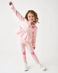 Little Love Heart Patch Legging