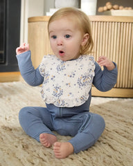 Lullaby Sky Ruffle Bib