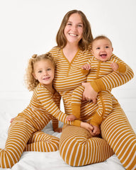 Marigold Stripe Women's Pajama Pants