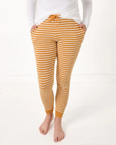 Marigold Stripe Women's Pajama Pants