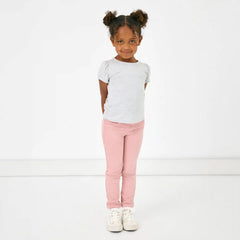 Mauve Blush Denim Jegging