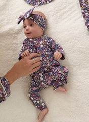 Midnight Petals Ruffle Mini Cloud Blanket®