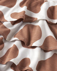 Milk Chocolate Moo Crew Ruffle Skort