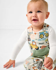 Mini Builders Overall Romper