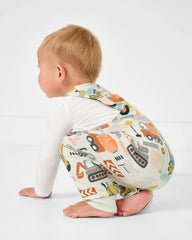 Mini Builders Overall Romper