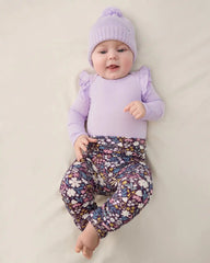 Misty Lavender Flutter Bodysuit
