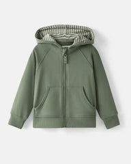 Moss Zip Hoodie