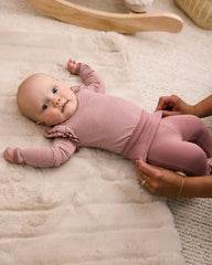 Rosewood Fold Over Legging