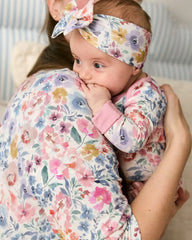 Tiny Blooms Luxe Bow Headband