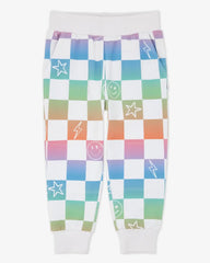 Ombre Cheery Checks Jogger