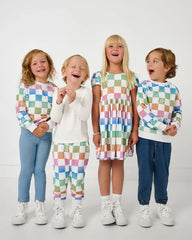 Ombre Cheery Checks Jogger