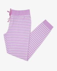 Sweet Orchid Stripe Women's Pajama Pants