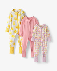 Pastel Rainbows, Bubblegum & Sunshine Zippy Grow With Me Three Pack Gift Box