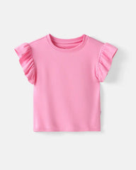 Peppy Pink Flutter Tee
