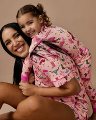 Pink Rancher Roundup Two-Piece Pajama Set