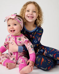 Blue Rancher Roundup Two-Piece Pajama Set