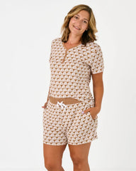 Rust Rainbows Women's Pajama Shorts