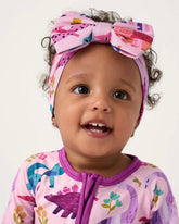 Roar & Explore Pink Luxe Bow Headband