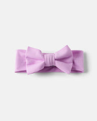 Soft Wisteria Luxe Bow Headband