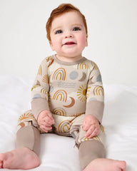 Desert Sunrise Crescent Zippy