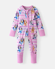 Bluey Dance All Day Pink Zippy